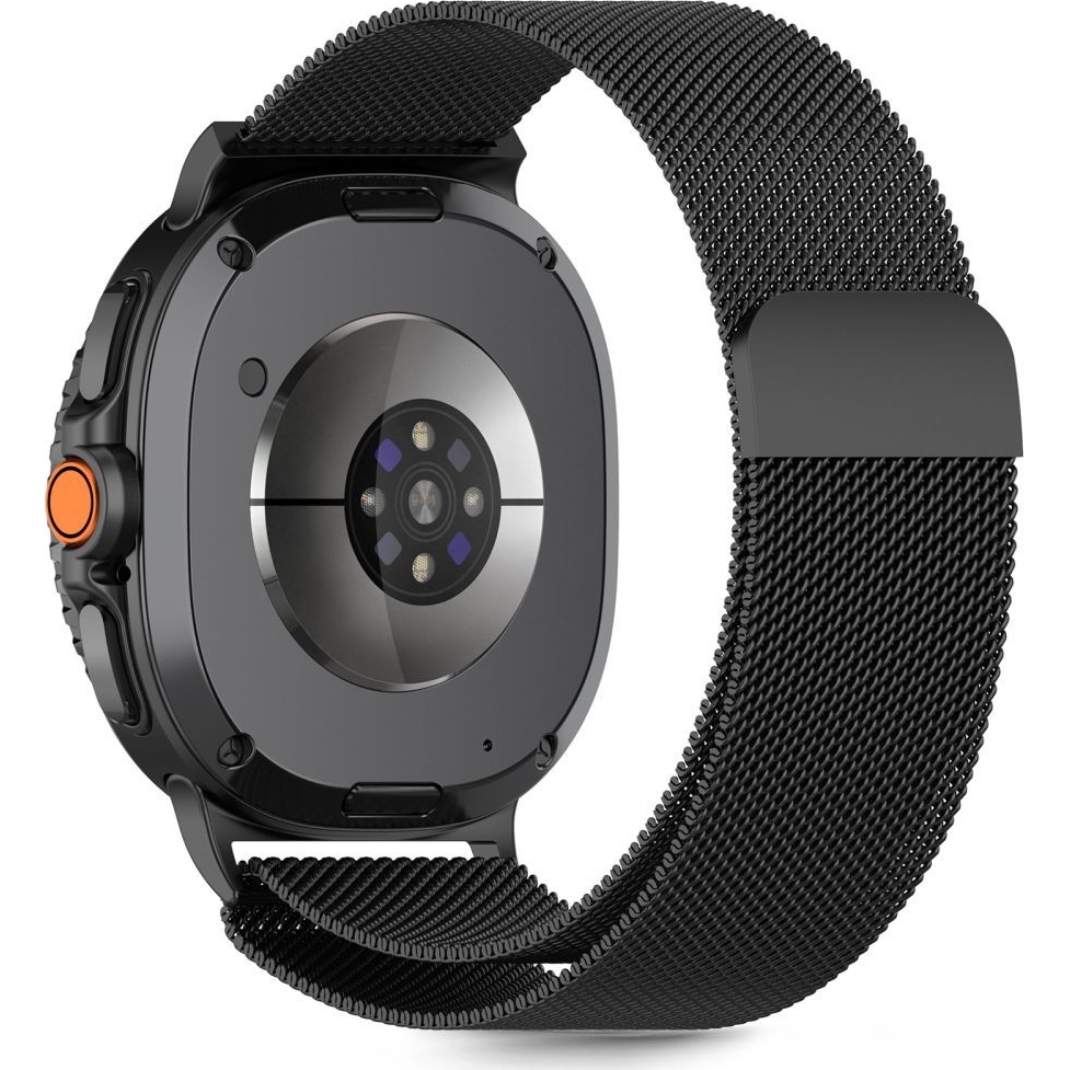 Bransoletka Tech-Protect Milaneseband do Samsung Galaxy Watch 8 40 mm / 44 mm / 8 Classic 46 mm, czarna